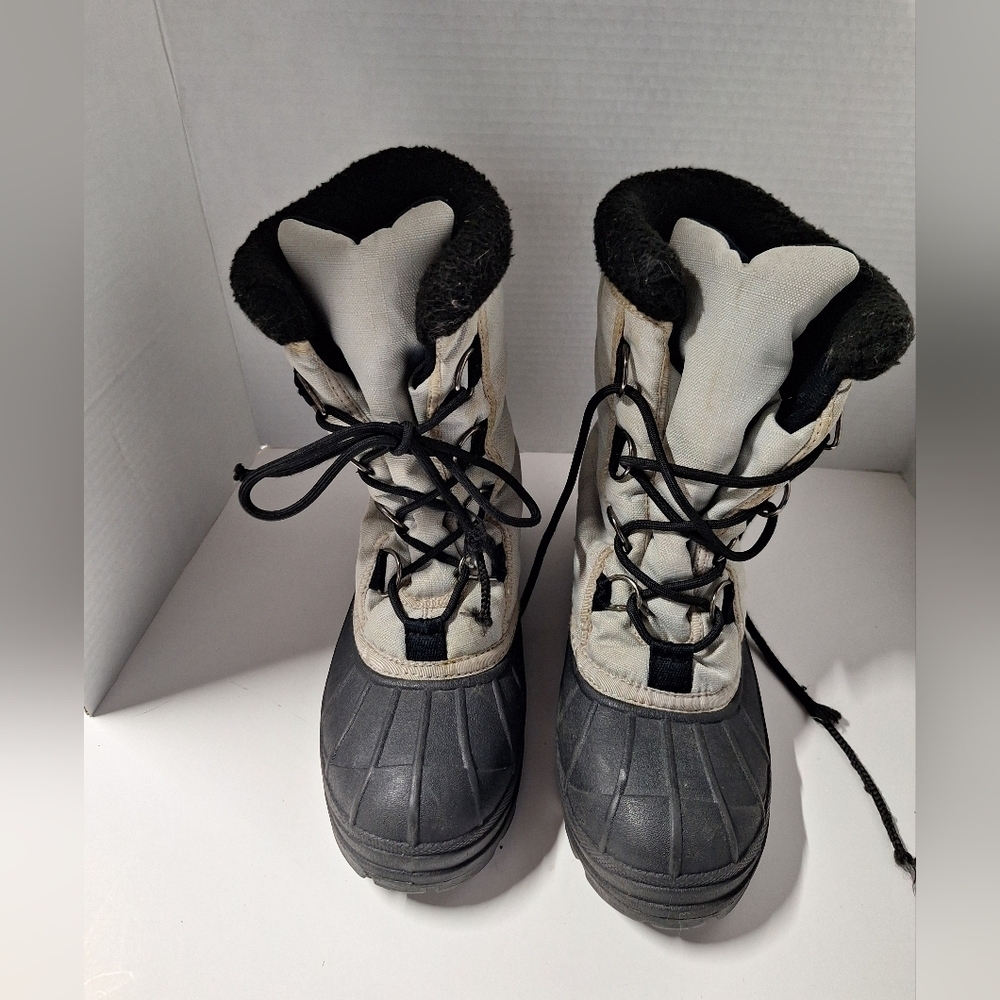 Sorel Black and Gray Winter Boots
